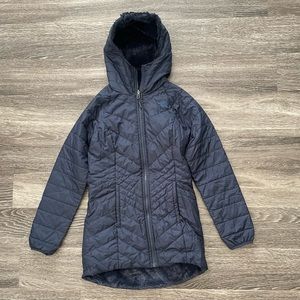 Navy Blue reversible North Face parka!